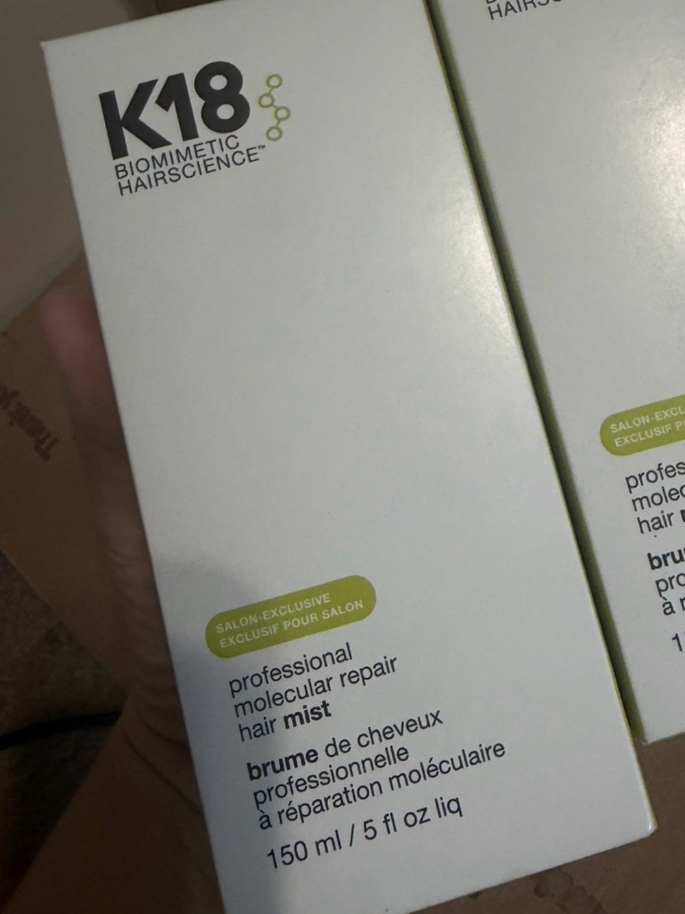 Professional Molecular Repair Hair Mist - White